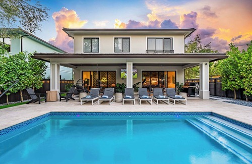 Tarpon River House | Heated Pool, Arcades, Golf - 5 Minutes to Las Olas