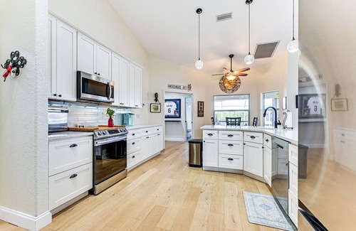 South Gulf Cove House | Heated Pool w/Canal Views: Port Charlotte Home