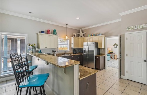 Village of Sugar Beach House | Heated Private Pool 30A Rental 'Seagrove Escape' Just Steps to Seagrove Beach!