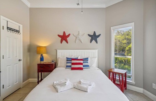 Village of Sugar Beach House | Heated Private Pool 30A Rental 'Seagrove Escape' Just Steps to Seagrove Beach!