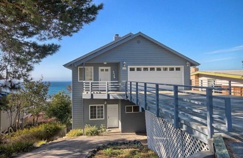 Marine Terrace House | Heavenly Ocean View - #LH37: 2 BR, 2 BA House in Cambria, Sleeps 4