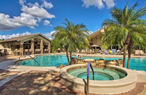 Heritage Palms Condo | Heritage Palms Country Club Condo - Golf Course & Lake Views. Ground floor.