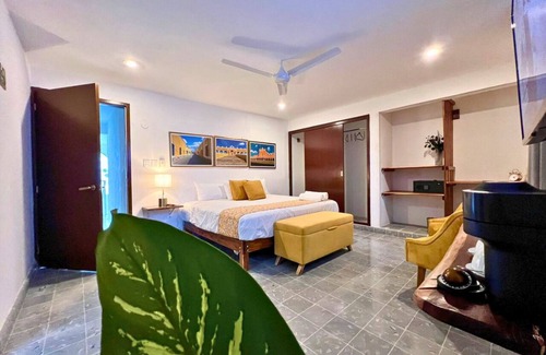 Merida Municipality Bed & Breakfast | Hermosa Habitación Cerca de Paseo Montejo