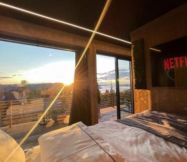 Hurdal Municipality House | Hide Hut - Amazing view 50 min from Oslo