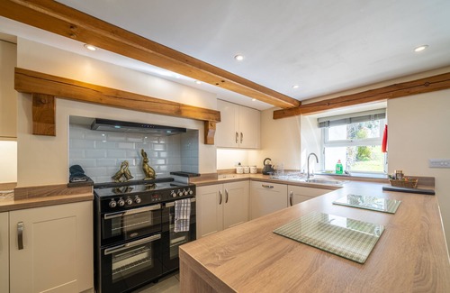 Penny Bridge House | High Brow Edge Farm House - Large house with a log-burner. Dog-friendly