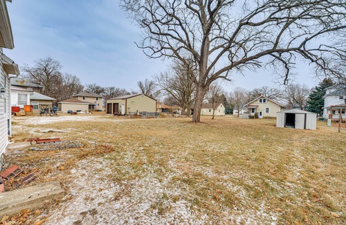 Lake Mills House | Hike, Fish & Boat: Lake Mills Home w/Yard