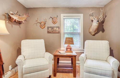 Wakefield House | Hillside Home on 5 Wooded Acres in Wakefield!