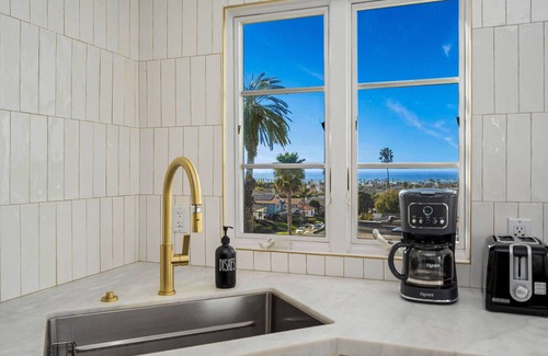 Point Loma Heights House | Hilltop hideaway with water view, alfresco courtyard, 1 mile to beach & OB Pier