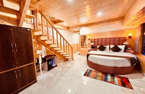 Kadipur Hotel | Himalayan Fort Resort, Manali - ! Riverside Property ! Big Garden with Bonfire ! Guest Preferred ! Scenic River & Mountain View ! Big Parking ! Luxury Balcony Rooms ! Playing Zone ! Property of the Year