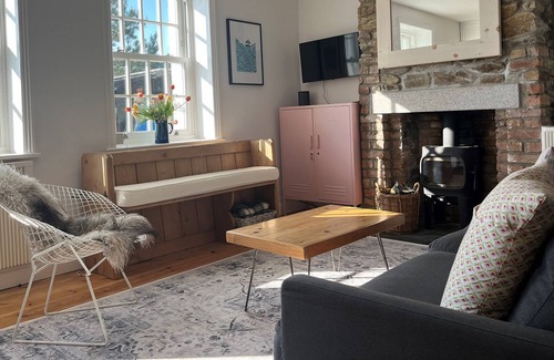 Gorran Haven Cottage | Historic coastguards cottage, stunning sea views, two minutes from the beach