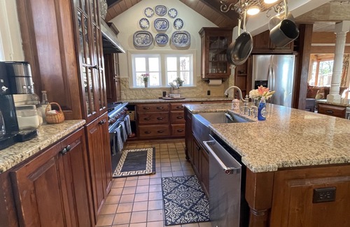 Fredericksburg House | Historic Luxe Estate - Heated Pool, Hot Tub, Fire Pit & Pool Table for up to 13