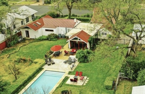 Fredericksburg House | Historic Luxe Estate - Heated Pool, Hot Tub, Fire Pit & Pool Table for up to 13