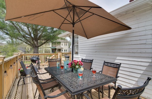 Nashville House | Historic Nashville White House,Close To Downtown&Greenway,Sleeps 12,Fenced Yard!