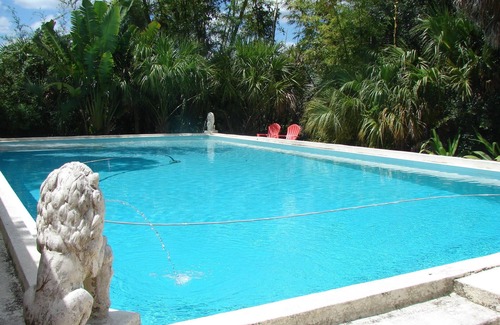 Sebastian Cottage | HISTORIC POOLSIDE RIVERFRONT CABANA WITH BOAT DOCK