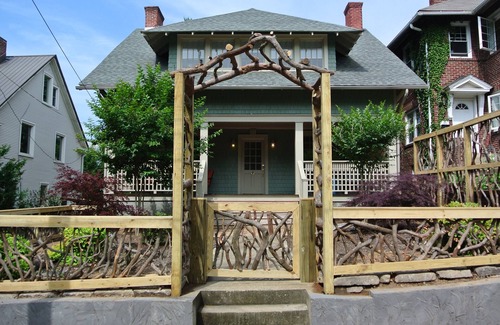 Downtown Asheville Cottage | Historic Private Cottage in the Heart of Downtown on Charming Church Street