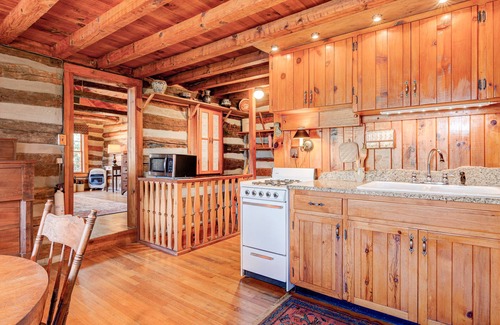 Hendersonville Cabin | Historic Stonewood Cabin, Unique Mountain Getaway