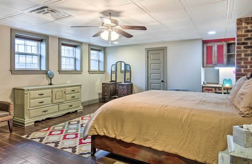 Gaffney Apartment | Historical South Carolina Escape w/ Patio!