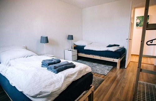 Singen Apartment | HÖ01 large apartment with dryer and washing machine