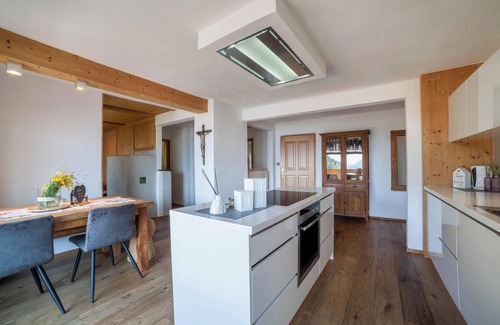 San Martino in Passiria Apartment | Holiday Apartment "Bergsuite" with Mountain View, Balcony, Garden & Wi-Fi