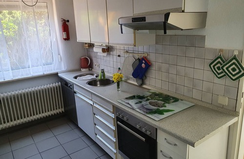 Ekernermoor Apartment | Holiday Apartment "Erika" with Private Terrace, Private Garden and Wi-Fi