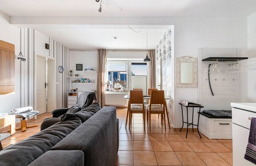 Friedrichskoog Apartment | Holiday Apartment 'Friedrichskoog Spitze' with Private Terrace and Wi-Fi