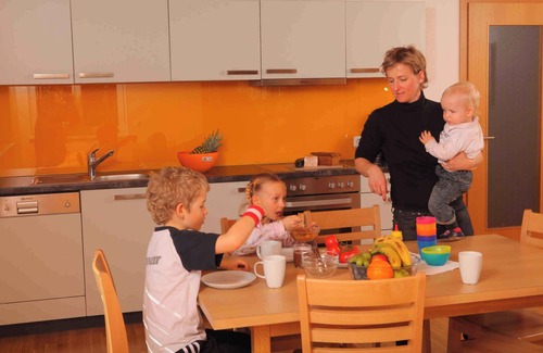 Grossdorf Apartment | Holiday apartment in the neighboring house with sauna area and WiFi