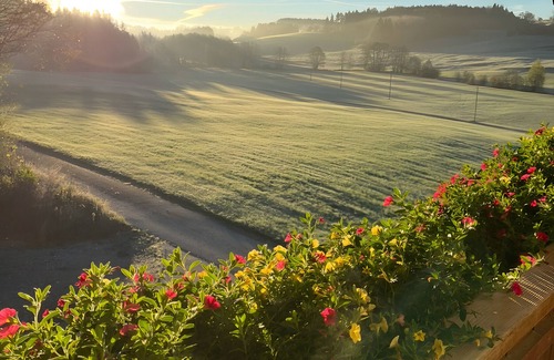 Friesenried Apartment | Holiday Apartment 'Waldblick' with Shared Garden, Balcony and Wi-Fi
