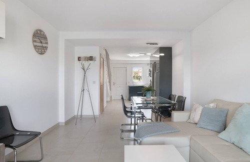 Atlanterra House | Holiday Home 'Bonita' with Sea Views, Shared Pool and Wi-Fi
