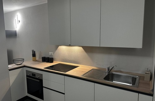 Villasimius Apartment | Holiday Home 'Bertha' with Mountain View and Air Conditioning