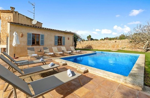 Son Servera House | Holiday Home 'Es Molí De Son Comparet' with Mountain View, Private Pool and Wi-Fi