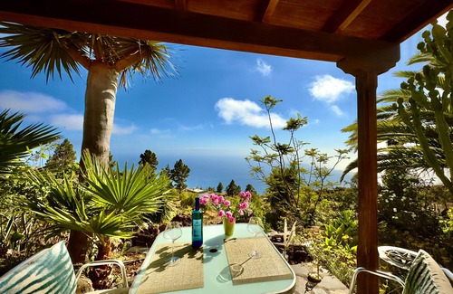 Tijarafe House | Holiday home for 2 pers., panorama sea view