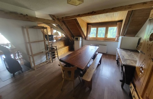 Molines-en-Queyras House | Holiday Home 'À Molines En Queyras 8-15 People' with Mountain View, Terrace and Wi-Fi