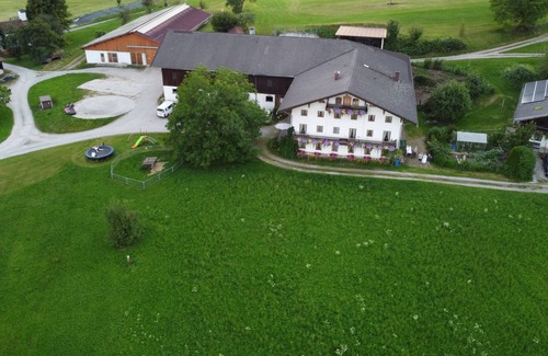 Eggstatt House | Holiday home, listed building, in the style of an alpine hut, vacation at the Schelshornhof