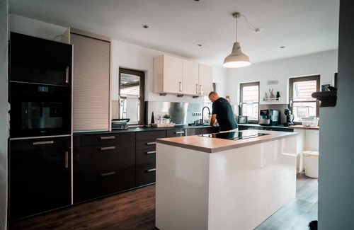 Marktheidenfeld House | Holiday Home 'Spessart Oase' with Private Pool, Private Terrace and Wi-Fi