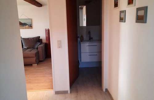 Hattstedtermarsch Apartment | Holidays directly behind the dike in the apartment on the Ferienhof Kohn