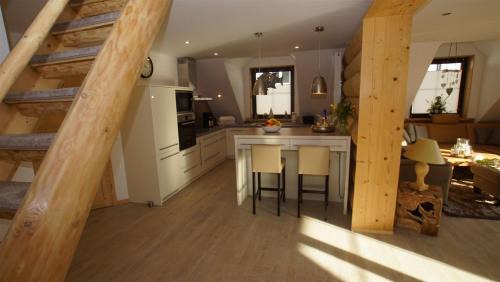 Usedom Apartment | Holzhaus Usedom mit moderner Ausstattung SAUNA und Kamin