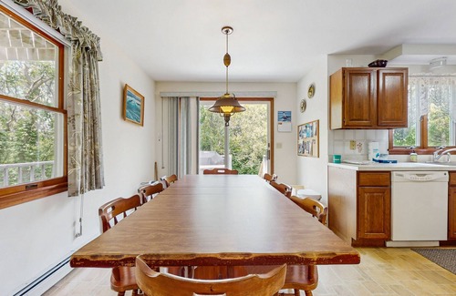 Dennis House | Home in a bayside neighborhood with 2 large decks - walk to beaches