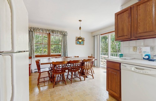 Dennis House | Home in a bayside neighborhood with 2 large decks - walk to beaches