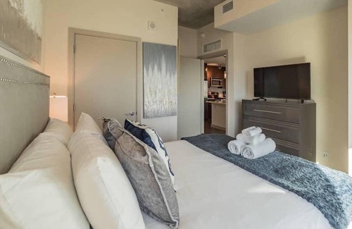 University City Apartment | Home is in a two year old building with great amenities