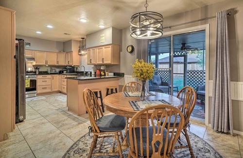 South Oklahoma City House | Home w/Screened Porch ~ 10 Miles to Dtwn OKC!