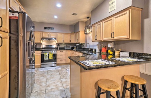 South Oklahoma City House | Home w/Screened Porch ~ 10 Miles to Dtwn OKC!