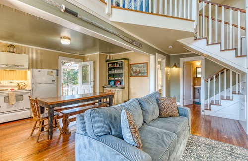 Florence Cottage | Home with Guest Cottage & Private Hot Tub - Close Beach Access, Dogs OK
