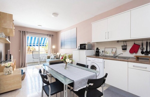 Guimar Apartment | Home2Book Bright Apt in Puertito, Terrace & Pool