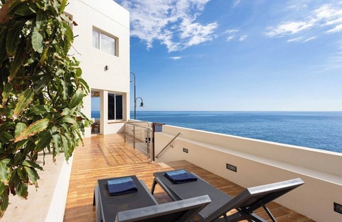 Las Caletillas Ski Chalet | Home2Book Stunning Beachfront House With Sea Views