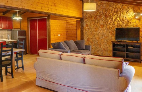 Branca Ski Chalet | Homerez - Chalet for 6 ppl. with shared pool at Branca - Albergaria-a-Velha