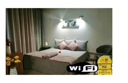 Sao Pedro do Sul Apartment | Homerez - Appartement for 2 ppl. with terrace and balcony at São Pedro do Sul