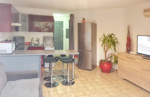 Les Hauts de Canet Apartment | Homerez - Apt. Canet, shared pool.