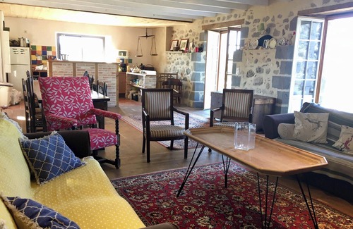 Aurillac House | Homerez - Spacious House with Mountain View in Naucelles