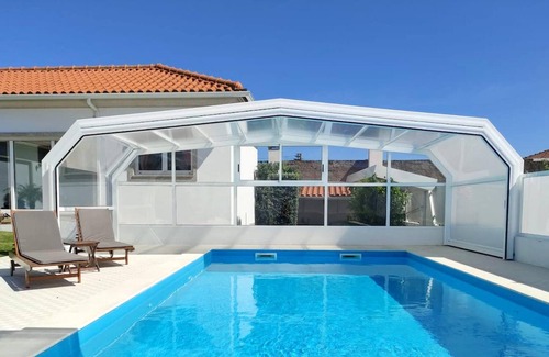 Sao Jacinto Villa | Homerez - Villa 1 km away from the beach with swimming-pool, sauna and jacuzzi