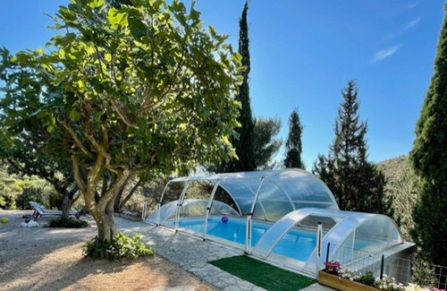 Castelnou Villa | Homerez - Villa for 6 ppl. with swimming-pool, garden and terrace at Castelnou